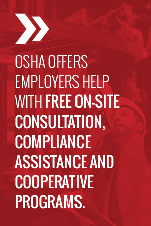 为雇主提供的OSHA福利